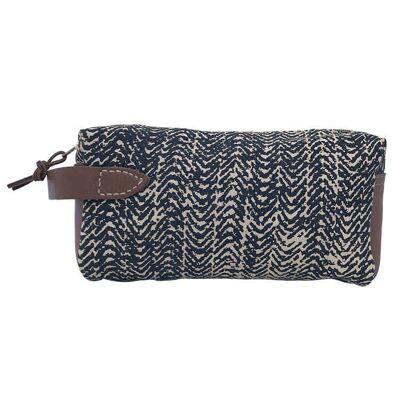 Mountain Pouch Trousse Tweed Navy