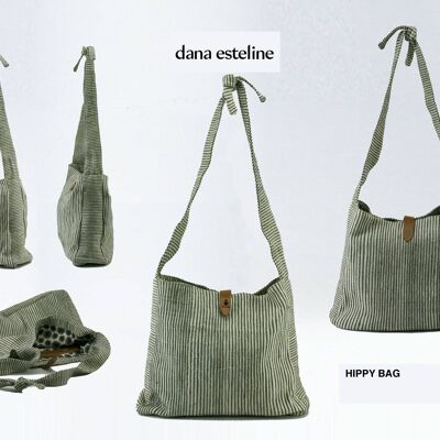 NEW - Hippy Bag - Cotton - Handmade