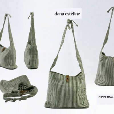 NEW - Hippy Bag - Cotton - Handmade