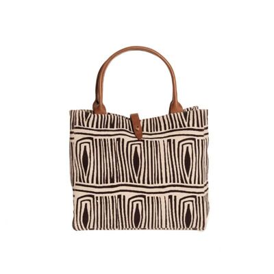 Safari Tote Bag Tucul Brown