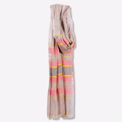 Scarf Fanos Beige /Orange