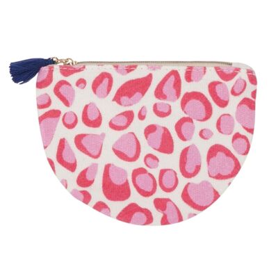 Colorful print cotton purse - Little kitten