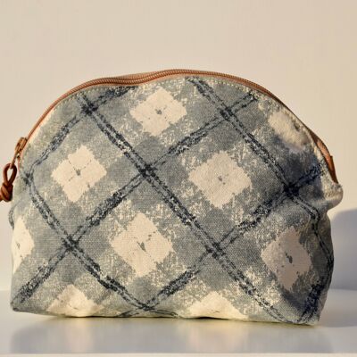 Trousse Madras Blue