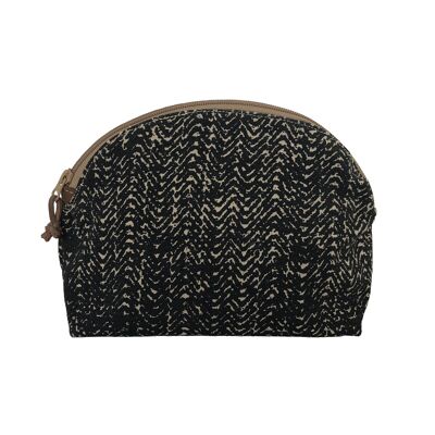 Trousse Tweed Black