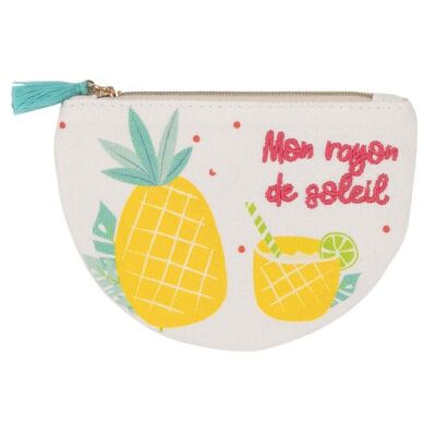 Monedero de algodón estampado de colores - My sunbeam