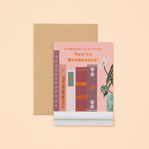 Congratulations, You've Graduated! - Celebration Card
