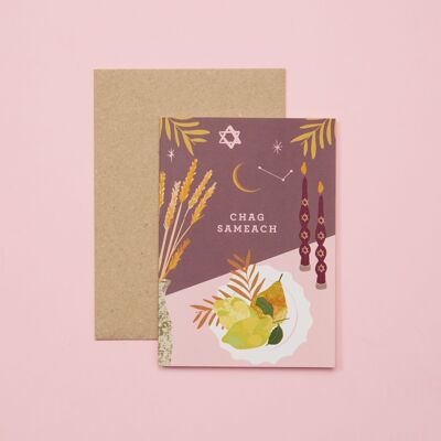 Chag Sameach - Jewish Festival Card