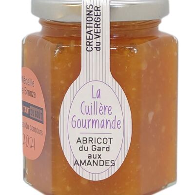 Mermelada De Albaricoque Gard Con Almendras 225g