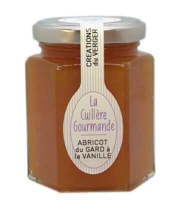 Confiture Abricot du Gard à la Vanille de Bourbon 225g