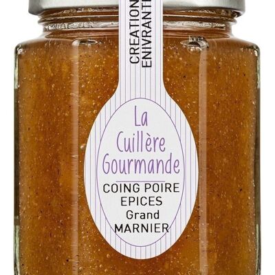 Quince-Pear Jam with Spices and Grand Marnier 225g
