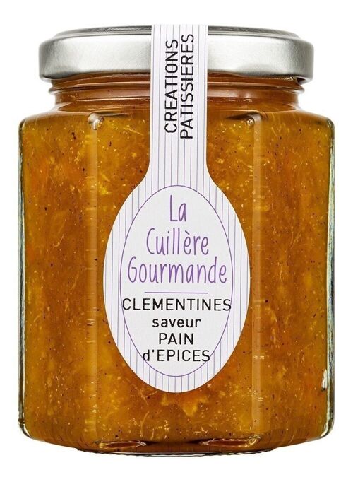 Marmelade de Clémentines saveur Pain d'Epices 225g