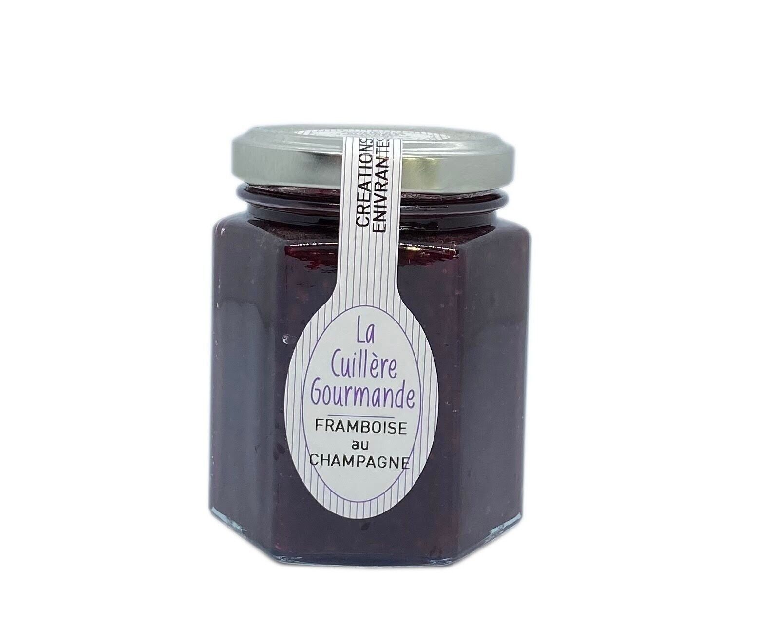 Marmellata Di Lamponi Con Champagne Rosé 225g