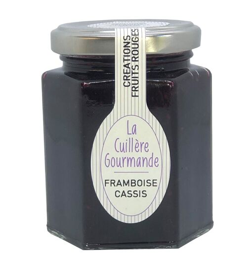 Confiture Framboise - Cassis 225g