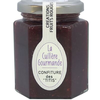 La Confiture des "Titis" - Fraise Framboise 225g