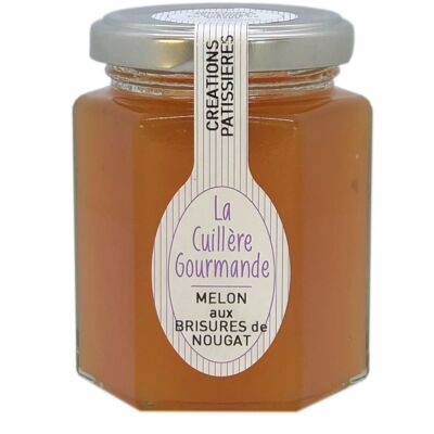 Confiture Melon aux Brisures de Nougat 225g