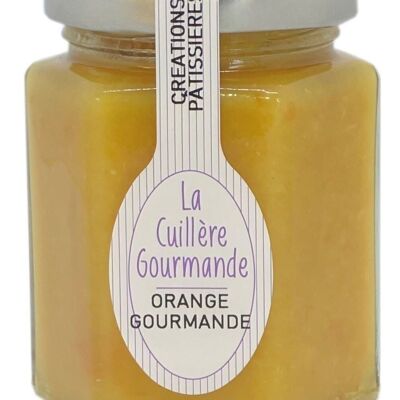 Orange Gourmande: Orangenmarmelade, Mascarpone, Vanille und Cointreau 215g