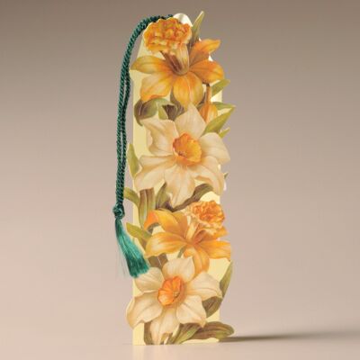 Mamelok Floral Bookmark Card - Daffodils (BMC05468)