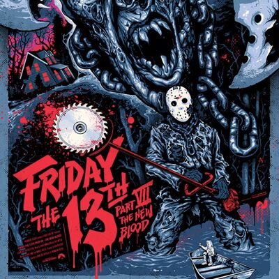 Friday 13th Blood Jigsaw Puzzle 150 Piece