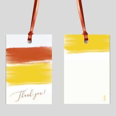 Gift Tags | Wildflowers abstract