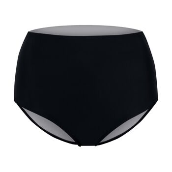 Bas de Bikini Taille Haute PURE Noir 6