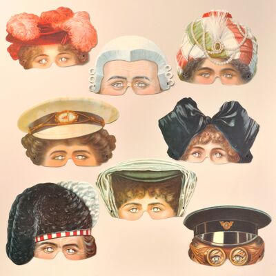 Mamelok Victoria and Albert Museum Party Masks (R425)