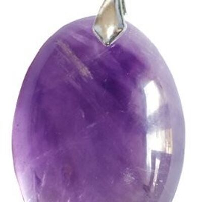 Oval Amethyst Pendants