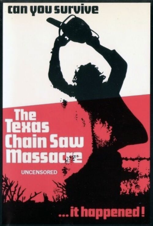 Texas Chainsaw Massacre Red Jigsaw Puzzle 150 Piece
