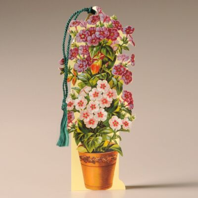 Segnalibro floreale Mamelok - Vaso di fiori (BMC04424)