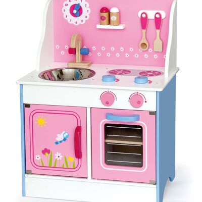 Viga - Pink Fairy Kitchen with Accessories