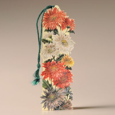 Mamelok Floral Bookmark Card - Chrysanthemums (BMC05470)