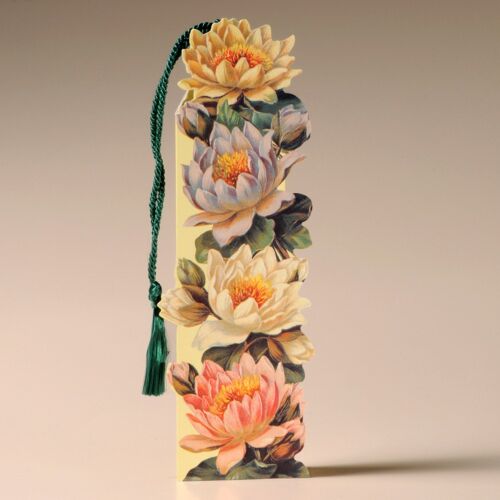 Mamelok Floral Bookmark Card - Water Lilies (BMC05472)