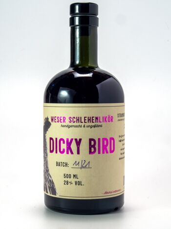 Dicky Bird - liqueur de prunelle 1