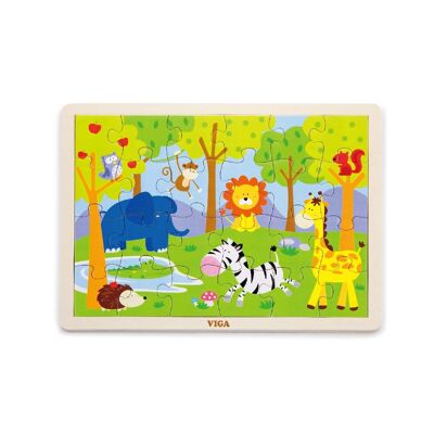 Viga - 24pc Puzzle - Safari