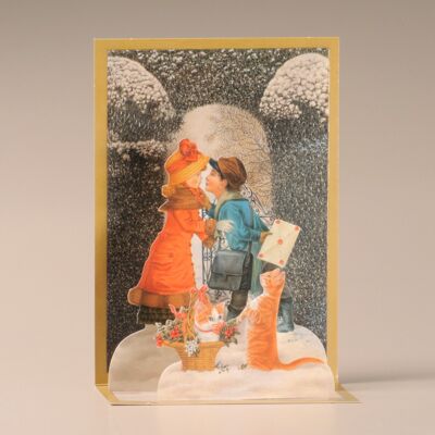 Mamelok Christmas Kiss Cascade Card (GDC05478)