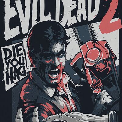 Evil Dead 2 Plaque Métallique