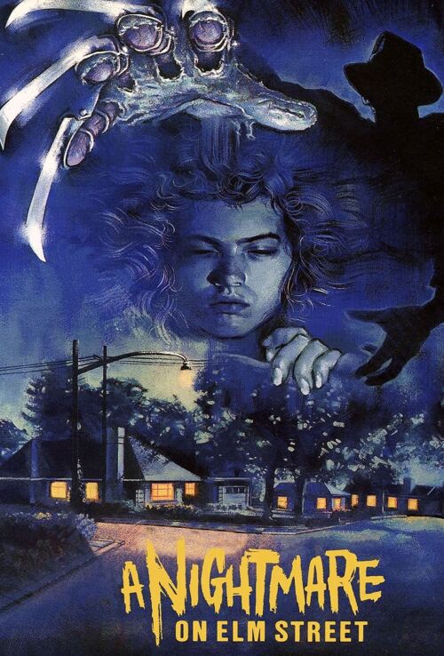 Nightmare On Elm Street Metal Sign