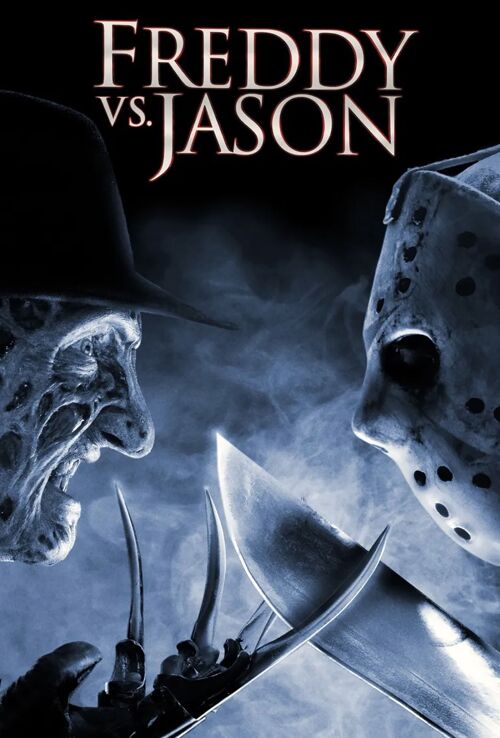 Freddy v Jason Metal Sign