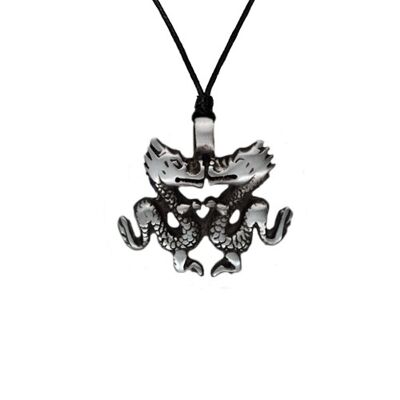 Pewter Dragon Necklace 34