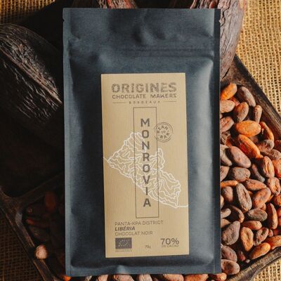 Tableta Negra Orgánica 85% - Liberia