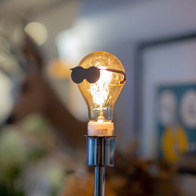 Dr Bulb - Tapa de bombilla - ¡La pantalla de lámpara más pequeña del mundo!