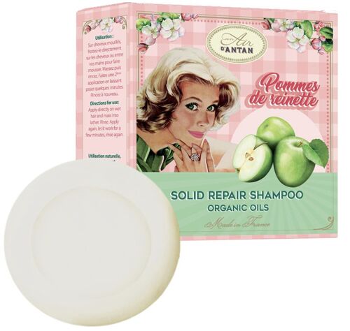 Shampoing Solide Réparateur - Parfum Pomme