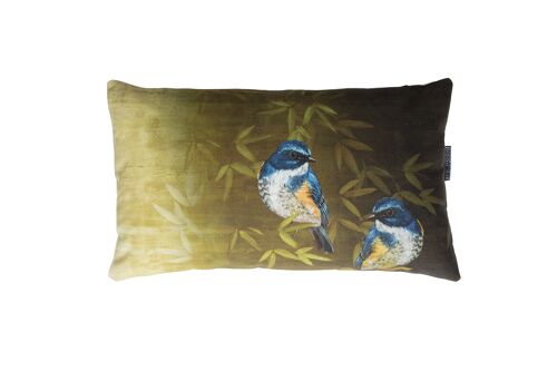 Cushion BIRD BLUE SMALL