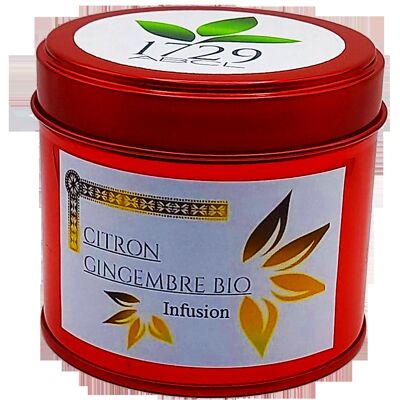 Infusión de Limón y Jengibre Ecológico, 100G