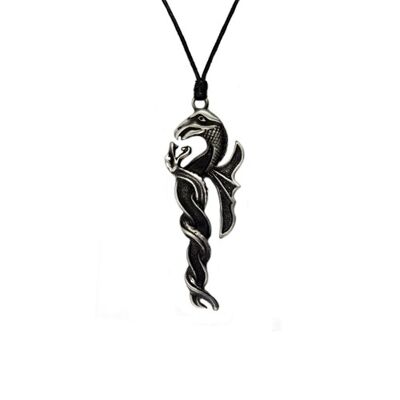 Pewter Dragon Necklace 39