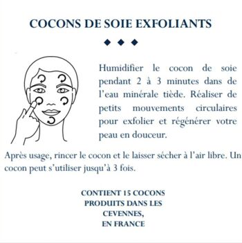 Cocons de Soie Exfoliants 4