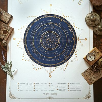 Astral Calendar 2024, Moon & Planet Astronomic Calendar