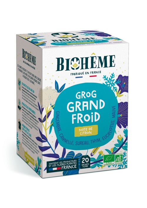 Infusion Grog grand froid - 20 infusettes
