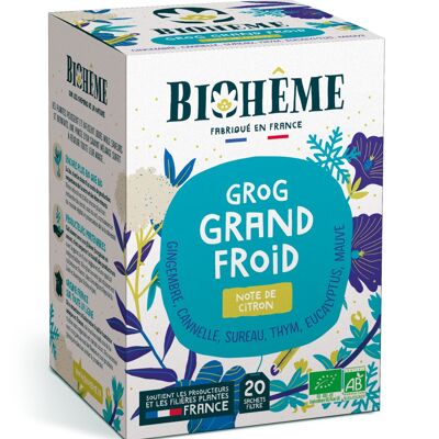 Infusion Grog grand froid - 20 infusettes