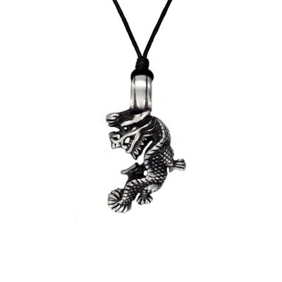 Pewter Dragon Necklace 41