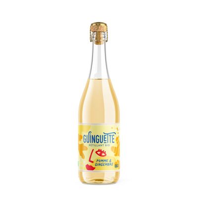 Sparkling organic apple-ginger guinguette 75cl